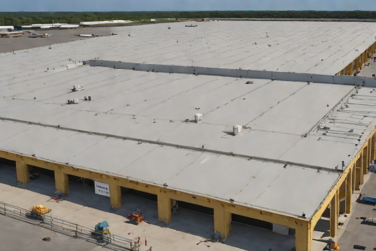 UL 2218 Class 4 Severe Hail Defense on Commercial Port Marine Shipping Warehouses