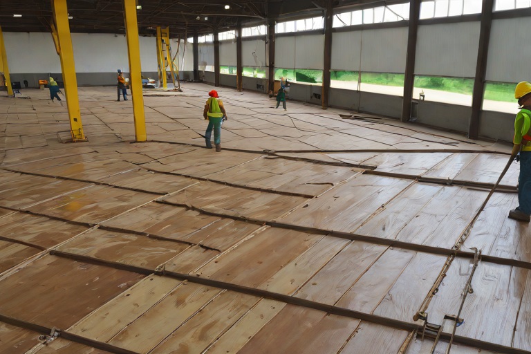 Complete Old Roof Tear-Offs Down to Clean Wood Decking & Substrate Remediation on Commercial Heavy Manufacturing Fabrication Plants
