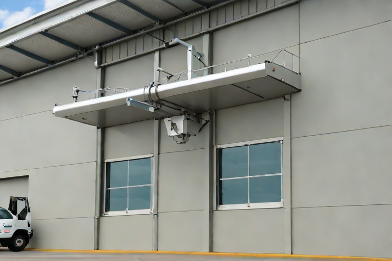 Multi-Tier Conductor Head Overflow Spillways & Freeze-Thaw Downspout Burst Defense on Commercial Commercial Fleet Maintenance Hangars