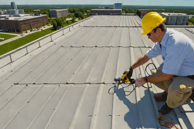 Hands-On Physical Roof Inspections & Boots-on-the-Roof Forensic Maintenance Audits on Commercial Municipal City Hall & Administrative Complexs