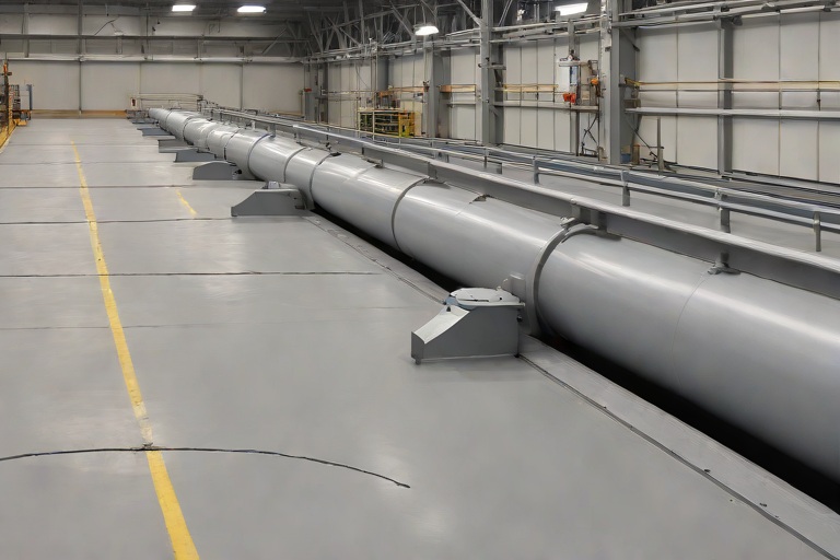 Commercial Expansion Joint Bellows & Heavy-Gauge Neoprene Movement Transitions on Commercial Pharmaceutical Production Facilitys