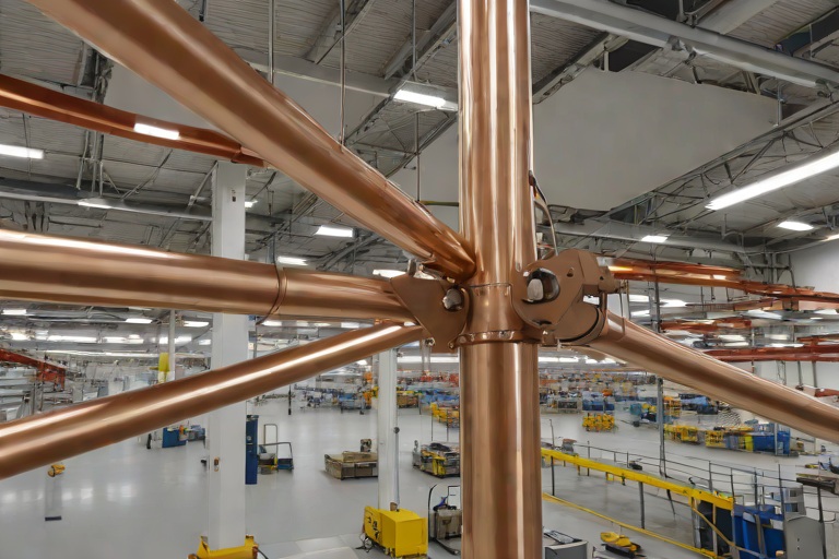 Lightning Protection System Air Terminal Stanchion Flashing & Membrane Bonding on Commercial Automotive Assembly Plants
