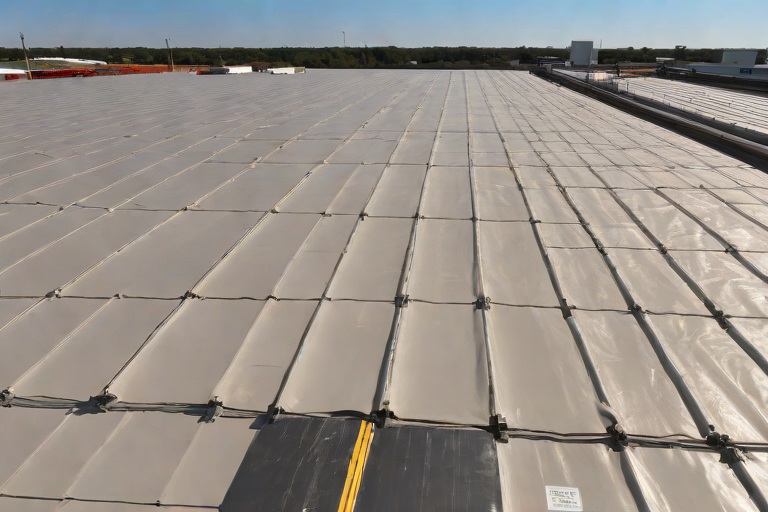 Sub-Zero Cold Storage Downward Vapor Drive & Self-Adhered SBS Barriers on Commercial Intermodal Cargo Freight Terminals