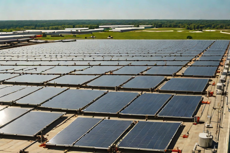 Solar Photovoltaic Ballasted Racking Point-Load Defense & Sacrificial Slip Sheets on Commercial Heavy Manufacturing Fabrication Plants