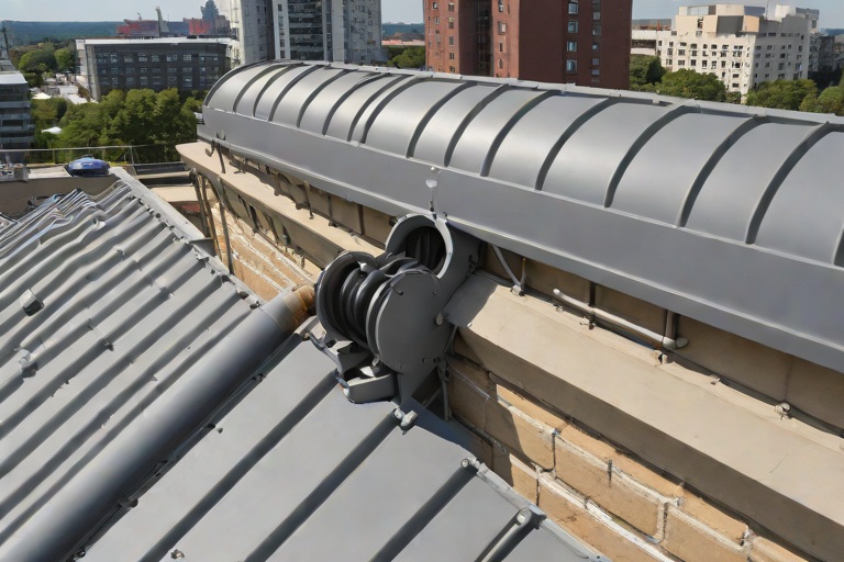 Commercial Expansion Joint Bellows & Heavy-Gauge Neoprene Movement Transitions on Commercial Multi-Family Urban Residential Towers