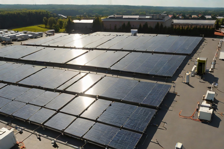 Solar Photovoltaic Ballasted Racking Point-Load Defense & Sacrificial Slip Sheets on Commercial Telecommunications Central Switching Offices