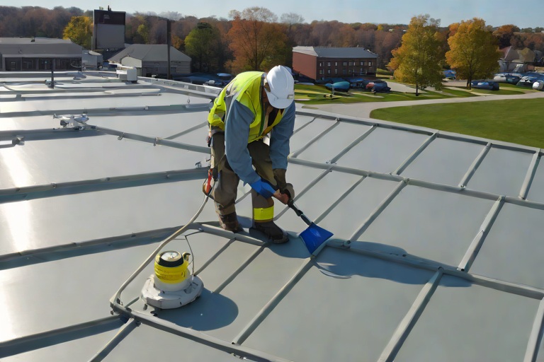 Low-VOC Cold-Applied Adhesives & HVAC Air Intake Odor Mitigation Protocols on Commercial Historic Sanctuary & Education Annexs