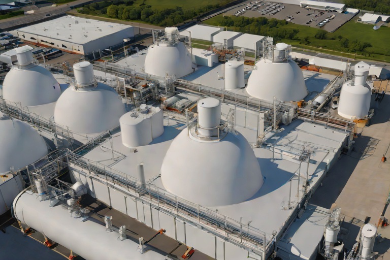 Industrial Corrosive Chemical Fume Exhaust Defense on Commercial Heavy Manufacturing Fabrication Plants