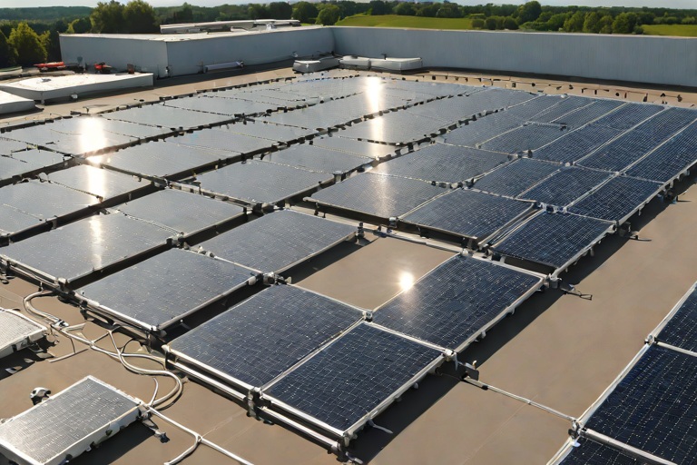 Solar Photovoltaic Ballasted Racking Point-Load Defense & Sacrificial Slip Sheets on Commercial Pharmaceutical Production Facilitys